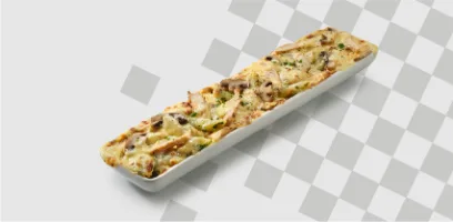 Chicken Alfredo Baked Pasta.