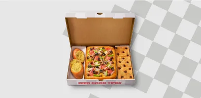 My Box - One Sicilian Pizza and 2 Sides